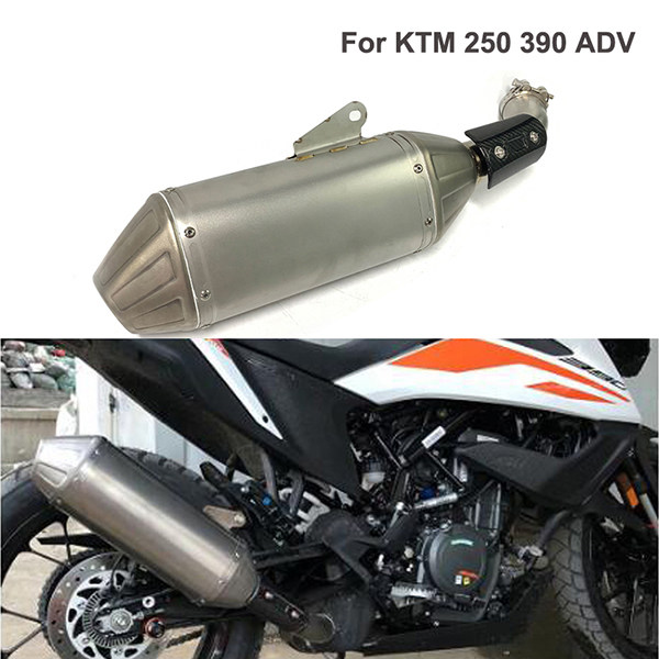 2020+ KTM 250/390 ADV Slip-on Exhaust Steel